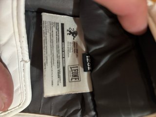 Guantes Boxeo Leone 1947 Blancos 12 oz