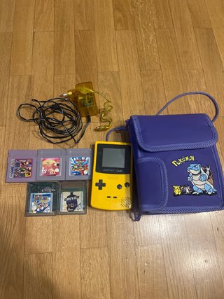 Console Game Boy Color Gialla Nintendo