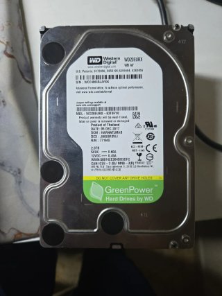 Disco Duro HDD 1TB/2TB 3,5" — Testeado ✅