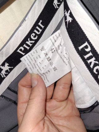 Pantalones de equitación grises