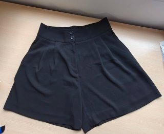 Pantalón corto negro H&M
