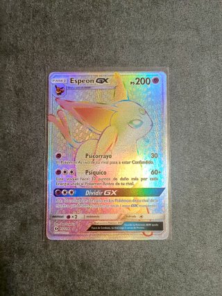Carta Pokémon Espeon GX