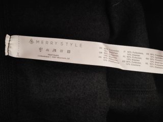 Leggings térmicos Merry Style M/L negros