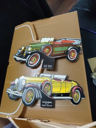 Lote 18 Cromos Coches Época Casen Troquelados