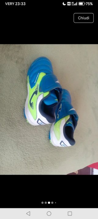 Scarpe calcetto sint. Joma n.32