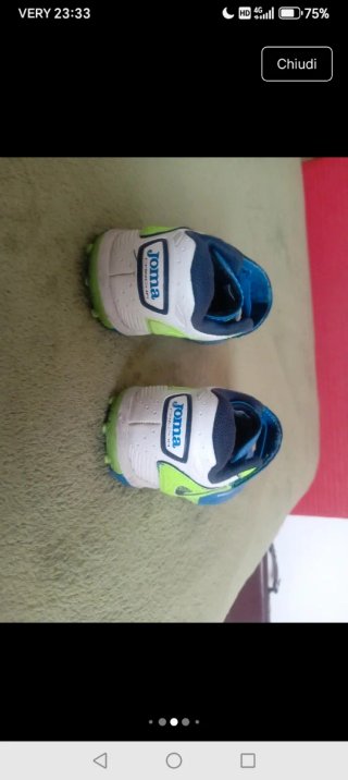 Scarpe calcetto sint. Joma n.32