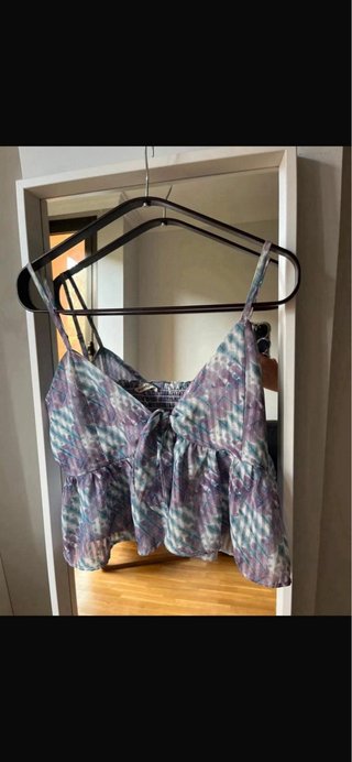 Top Renatta & Go Tie Dye Azul y Morado