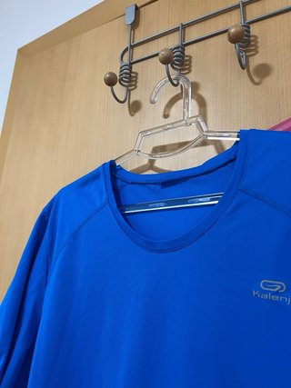 Pack 2 Camisetas Deportivas Azules Kalenji
