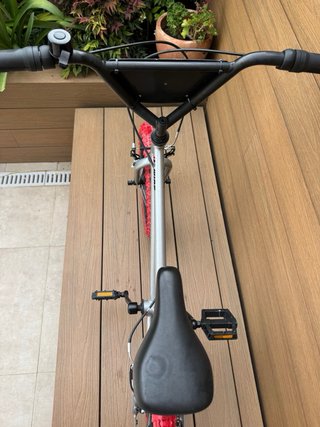 Bicicleta BMX Wipe 16 Gris