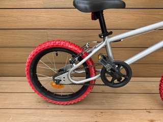 Bicicleta BMX Wipe 16 Gris