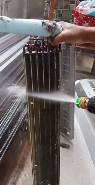 Recarga de aire acondicionado y reparación