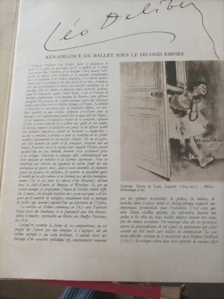 Vinilo Clásico Delibes - Grands Musiciens