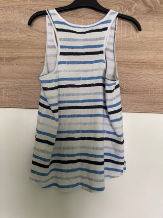 Camiseta tirantes Sfera rayas azules M