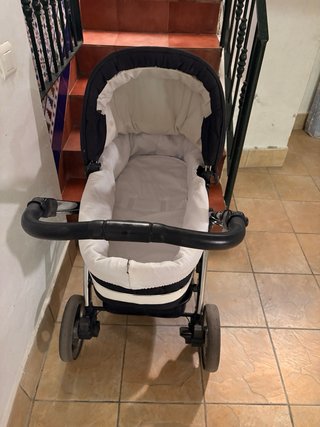 Carro Bebecar 3 piezas: Capazo, Silla y Grupo 0