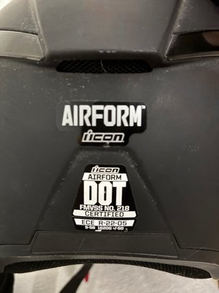 Casco de moto negro Certificado
