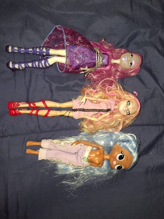 Lote Muñecas Monster High y LOL
