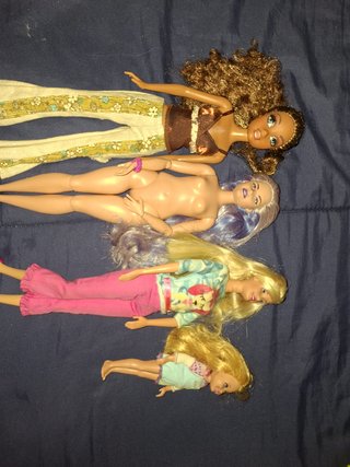 Lote Muñecas Barbie, My Scene y Barbie Curvy