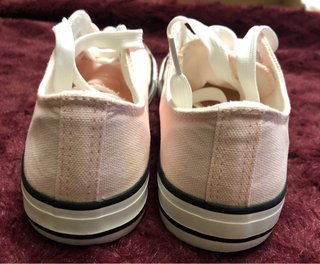 Zapatillas lona rosa talla 36