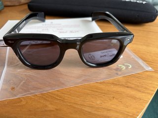 Jacques Marie Mage Vendome Gafas de Sol Negras