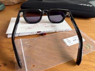 Jacques Marie Mage Vendome Gafas de Sol Negras