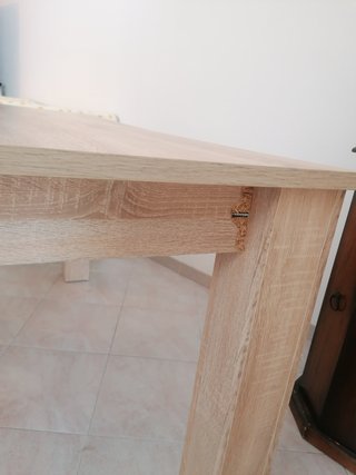 Tavolo allungabile legno 140x90 cm