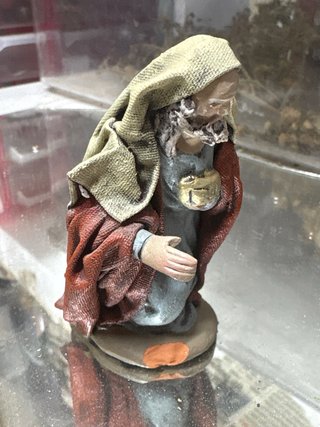 Figura Belén Rey Melchor Decorarte Barro