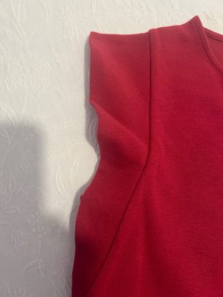 Vestido corto rojo talla S