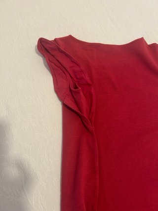 Vestido corto rojo talla S