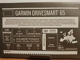GPS GARMIN DRIVESMART 65 & LIVE TRAFFIC 6,95"