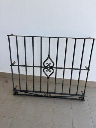 Rejas de hierro macizo para ventana