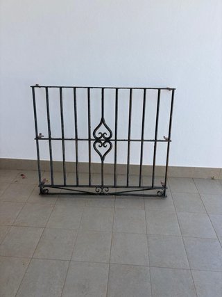 Rejas de hierro macizo para ventana