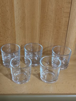 Juego de 5 vasos de chupito