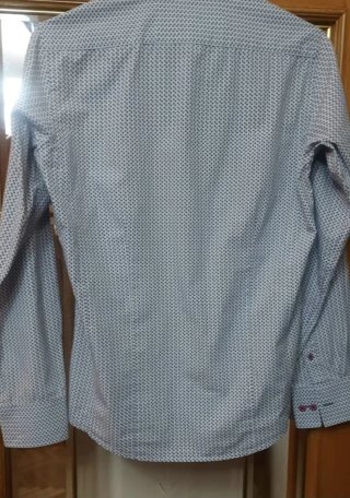 Camisa y jersey hombre azul y multicolor