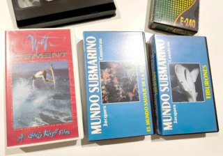 8 Películas VHS variadas