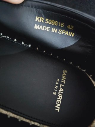 Saint Laurent Espadrilles Talla 42. Nuevas