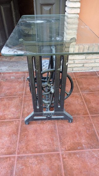 Mesa base máquina coser Singer