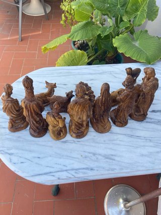 Figuras Belén Adoración Reyes Magos