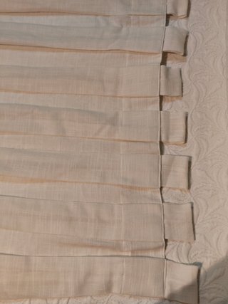 Cortinas flores y visillos + cojines