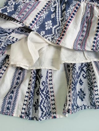 Vestido estampado étnico tirantes