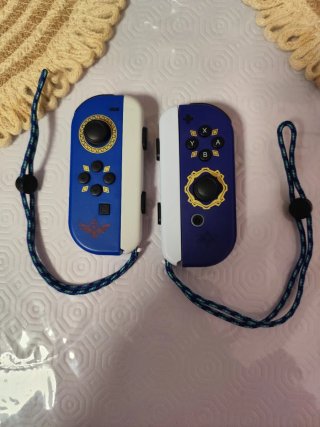 Joycons Zelda Nintendo Switch