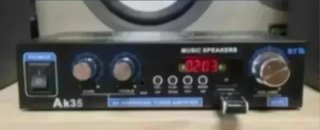 Amplificador Audio AK35 Bluetooth 800W máx + Mando