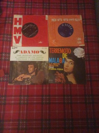 Lote  28 Vinilos Gianni Nazzaro, Sandro Giacobbe,