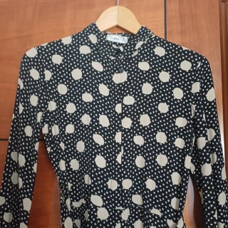 Mono Mango Talla S Lunares