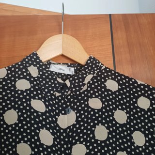 Mono Mango Talla S Lunares