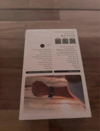 Reloj Inteligente PEJE IP68 Negro/Naranja