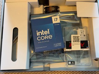 I7-14700KF + TUF B760 + 32GB DDR4 Kingston