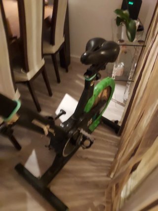 Bicicleta Estática Negra