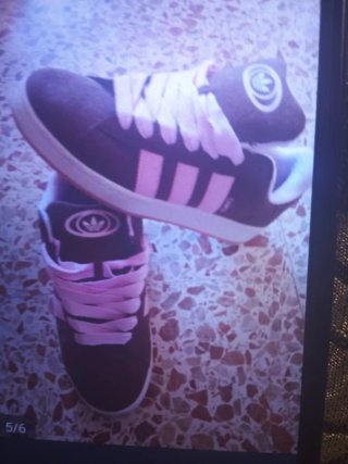 Zapatillas Adidas Marrones y Rosas