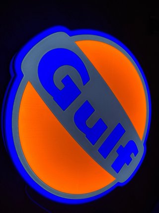 Painel Luminoso Gulf