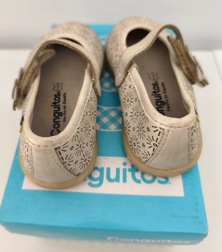 Zapatos Conguitos Napa Beige Talla 20